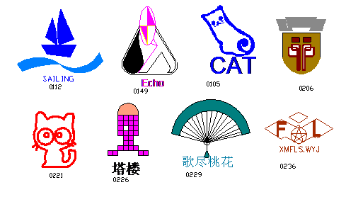 學生可以用C[**]D設計簡單商標